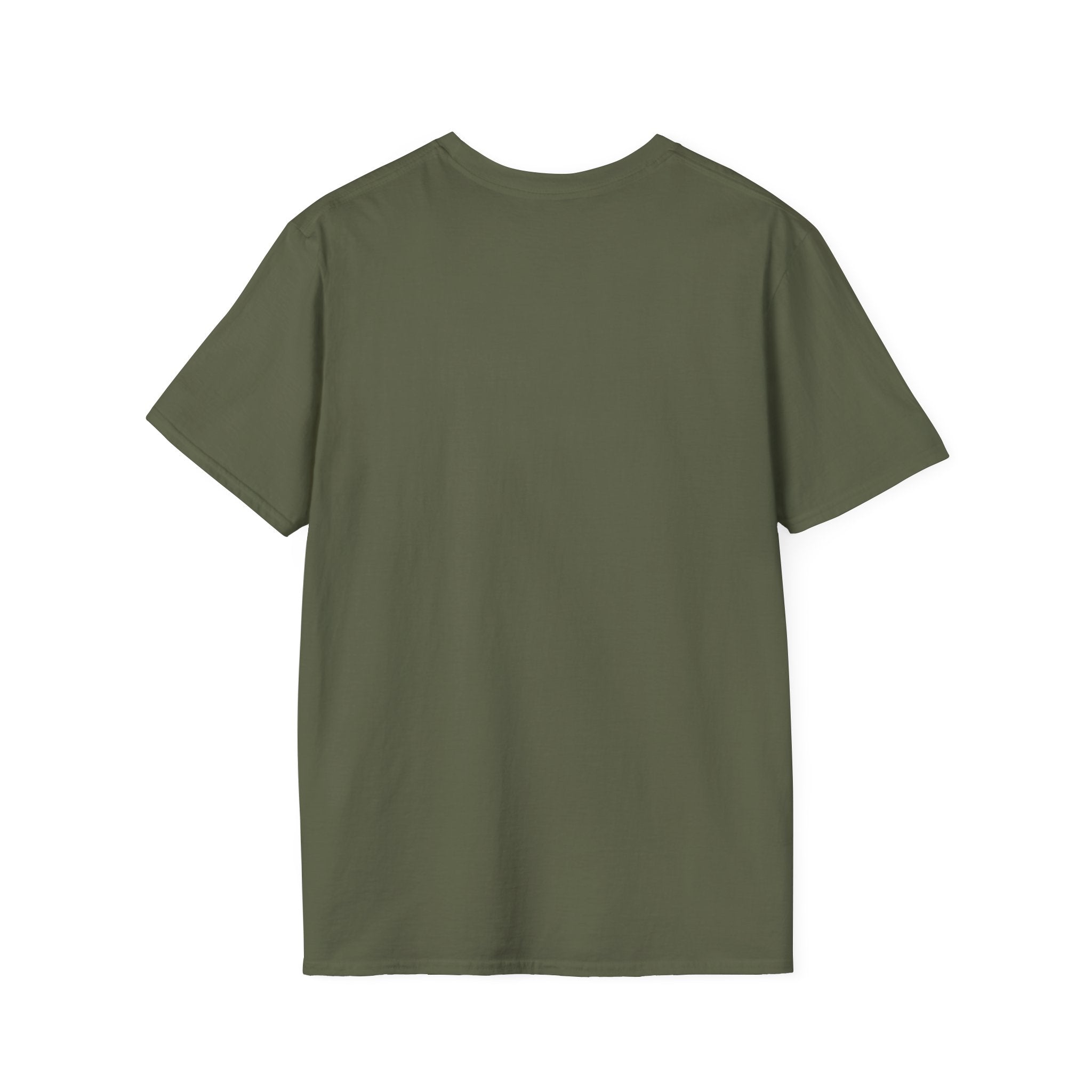 Adventure Mountain T-Shirt — Hiker & Dog Line Art