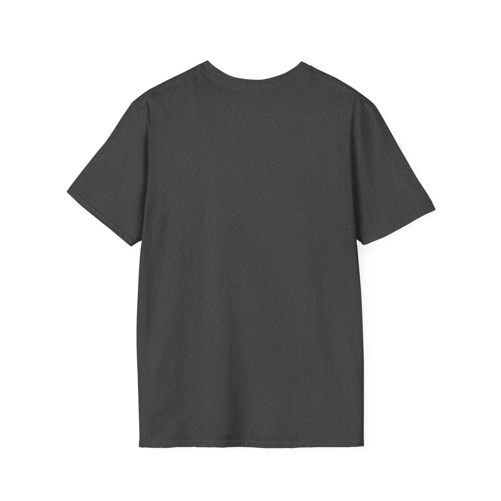 Adventure Mountain T-Shirt — Hiker & Dog Line Art