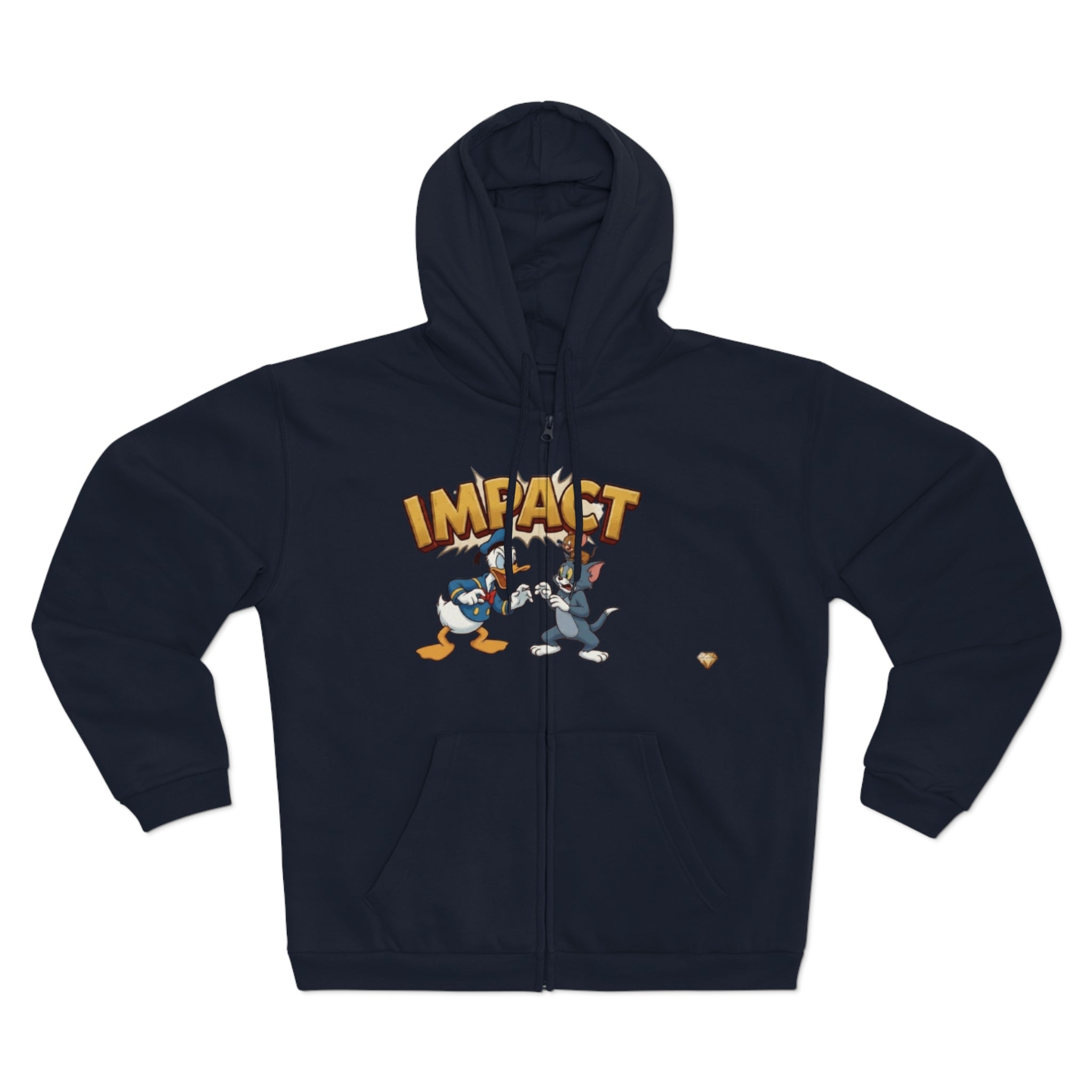 Unisex Hooded Zip Sweatshirt