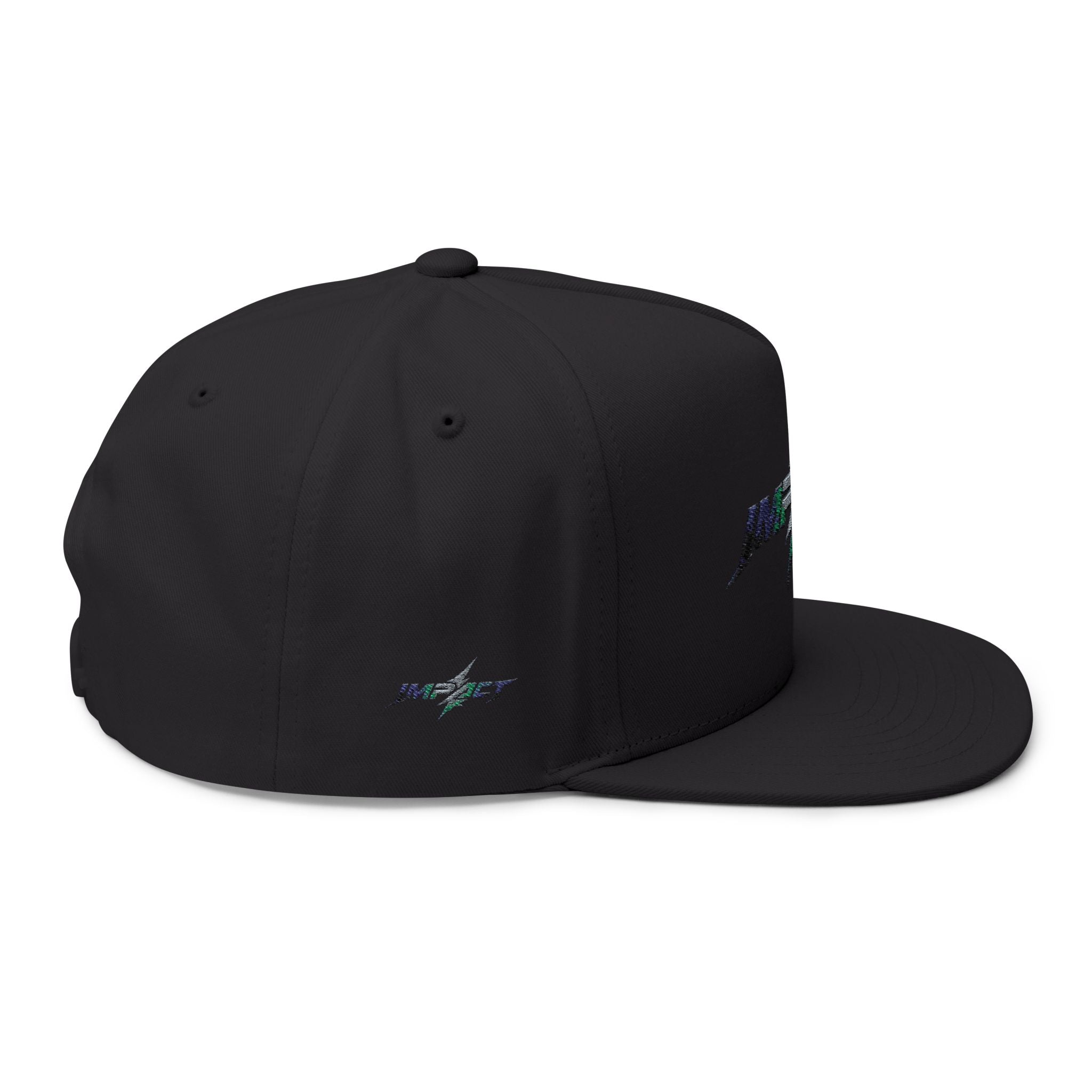 Flat Bill Cap (Embroidery)