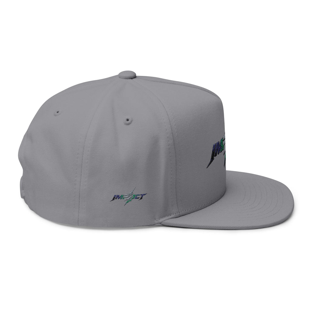 Flat Bill Cap (Embroidery)