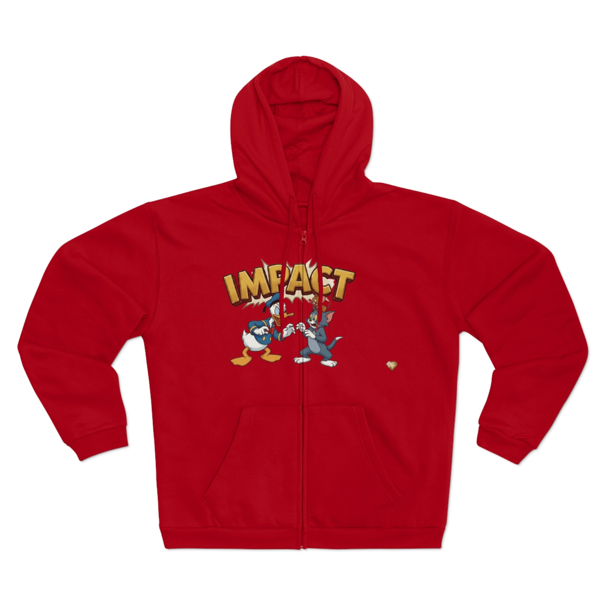 Unisex Hooded Zip Sweatshirt