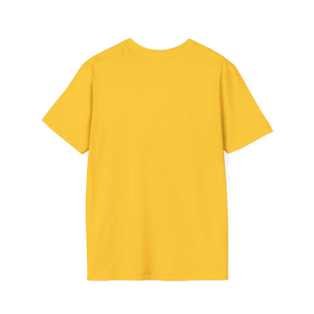 Adventure Mountain T-Shirt — Hiker & Dog Line Art