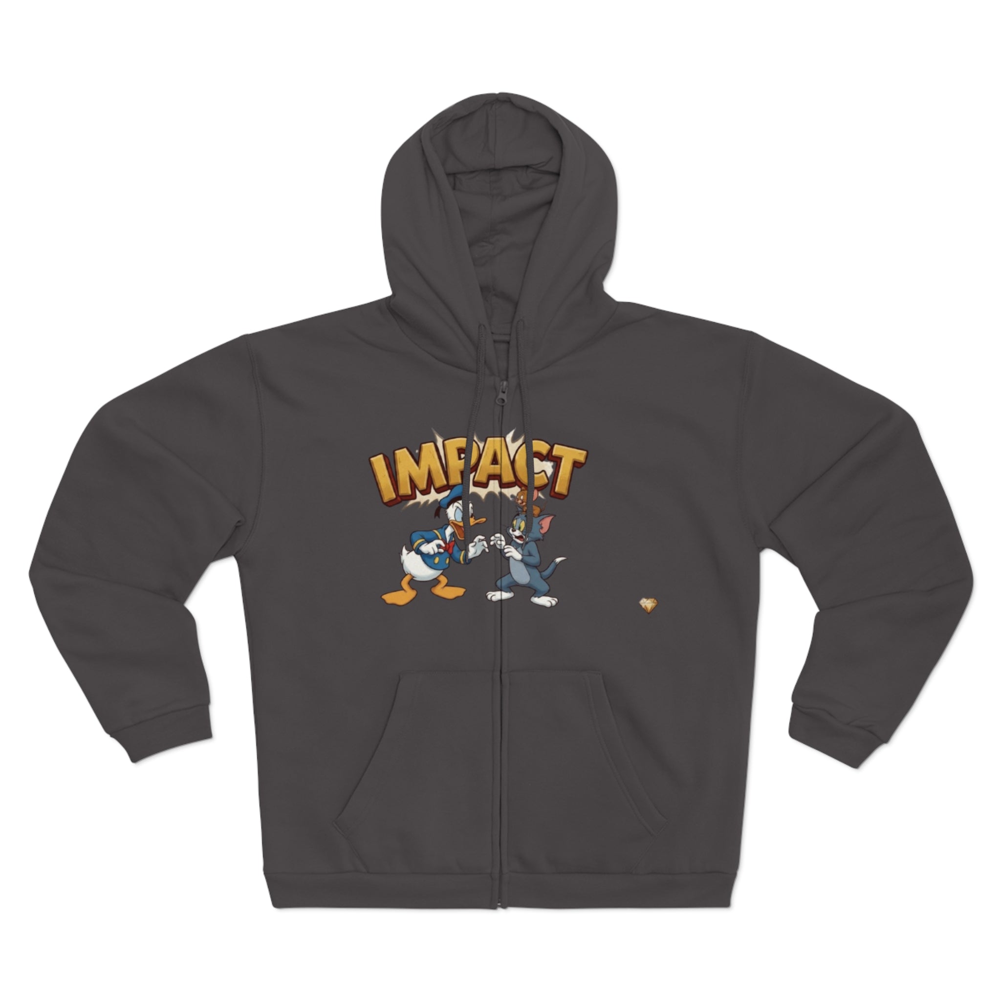 Unisex Hooded Zip Sweatshirt