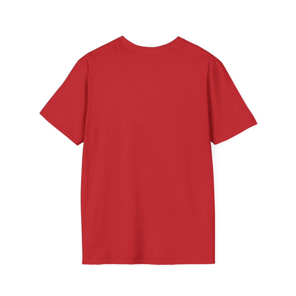 Adventure Mountain T-Shirt — Hiker & Dog Line Art