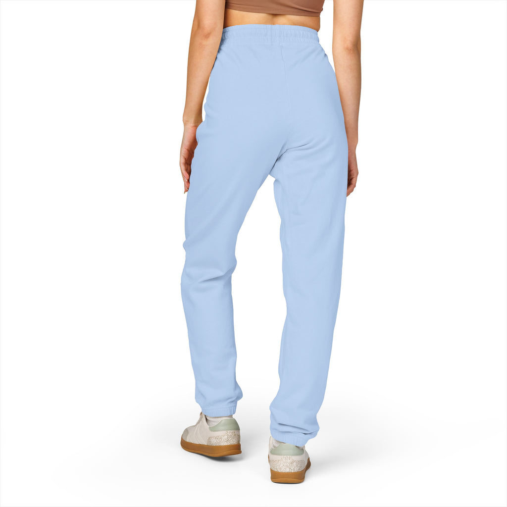 Fleece Sweatpants — Minimal Embroidered Pocket Joggers 100% COTTON