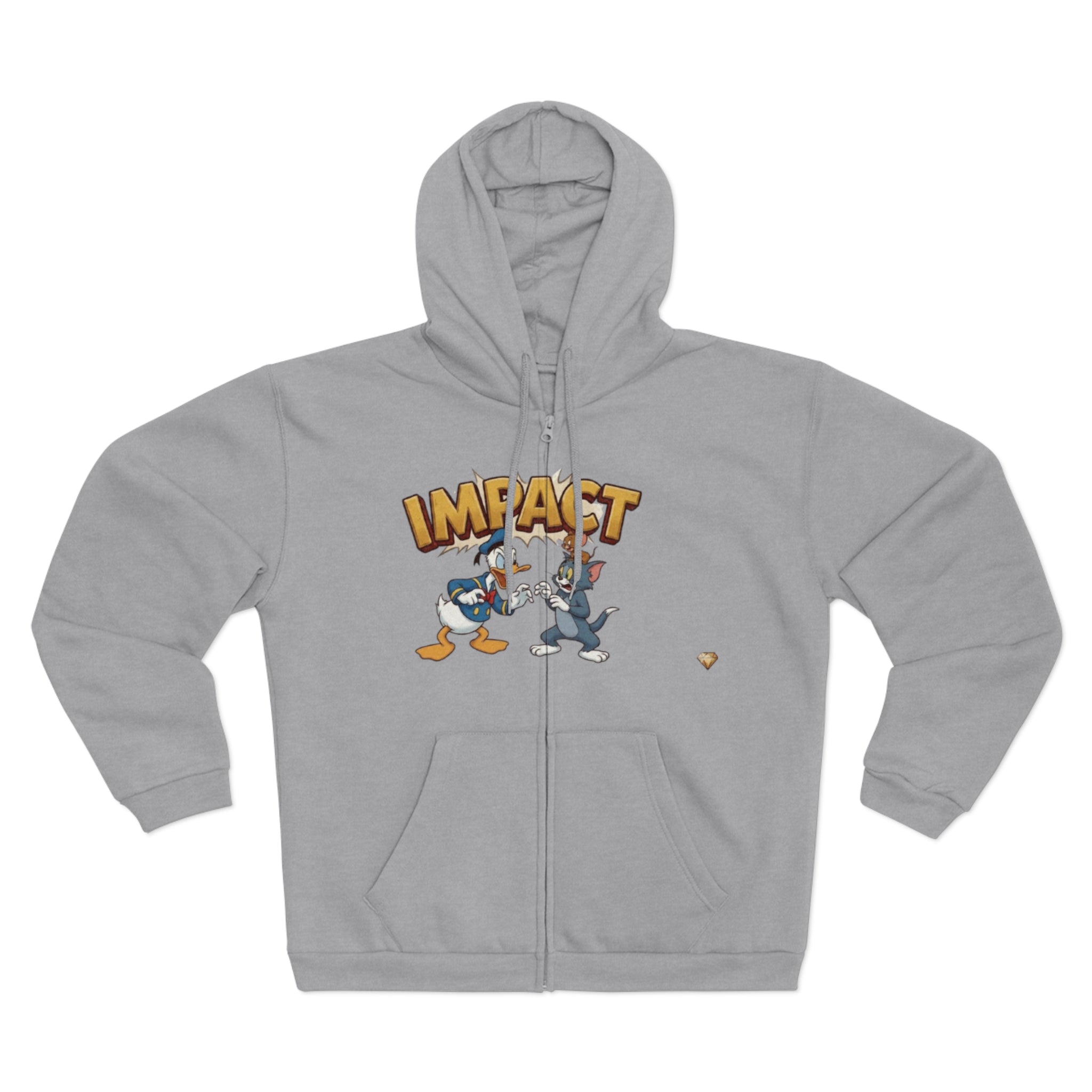 Unisex Hooded Zip Sweatshirt