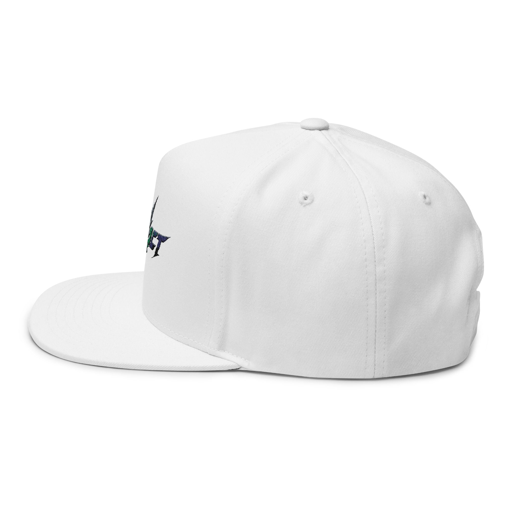 Flat Bill Cap (Embroidery)