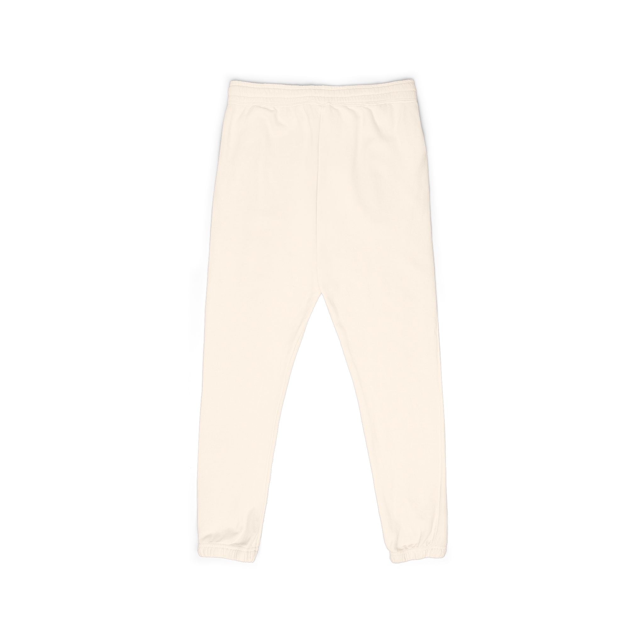 Fleece Sweatpants — Minimal Embroidered Pocket Joggers 100% COTTON