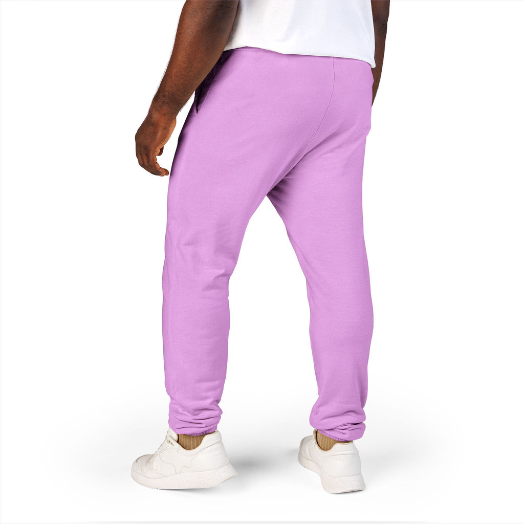 Fleece Sweatpants — Minimal Embroidered Pocket Joggers 100% COTTON