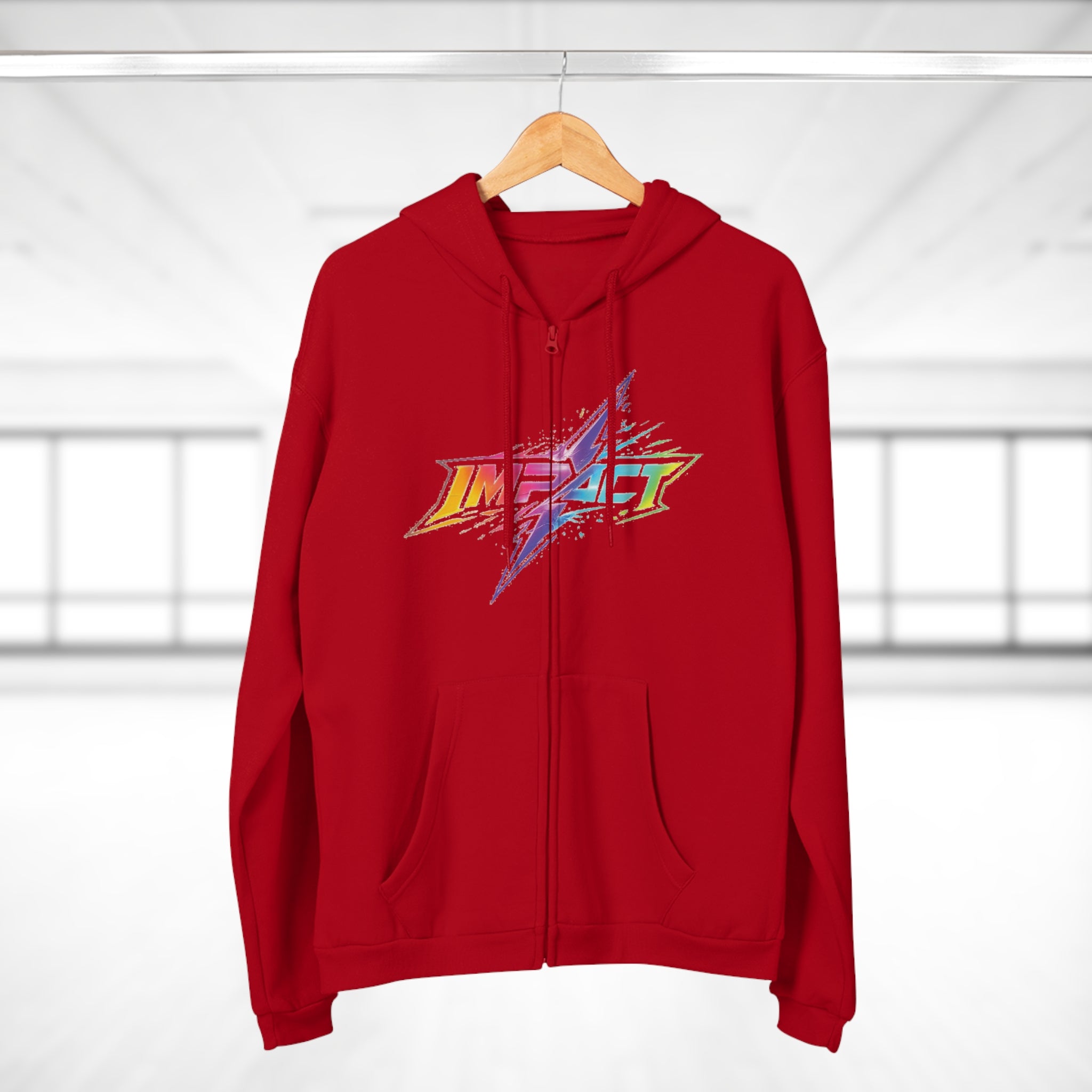 Unisex Hooded Zip Sweatshirt