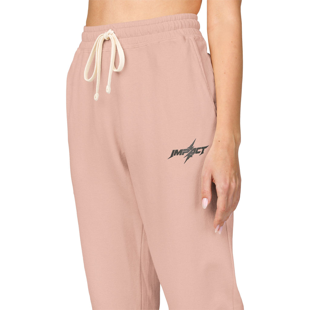 Fleece Sweatpants — Minimal Embroidered Pocket Joggers 100% COTTON