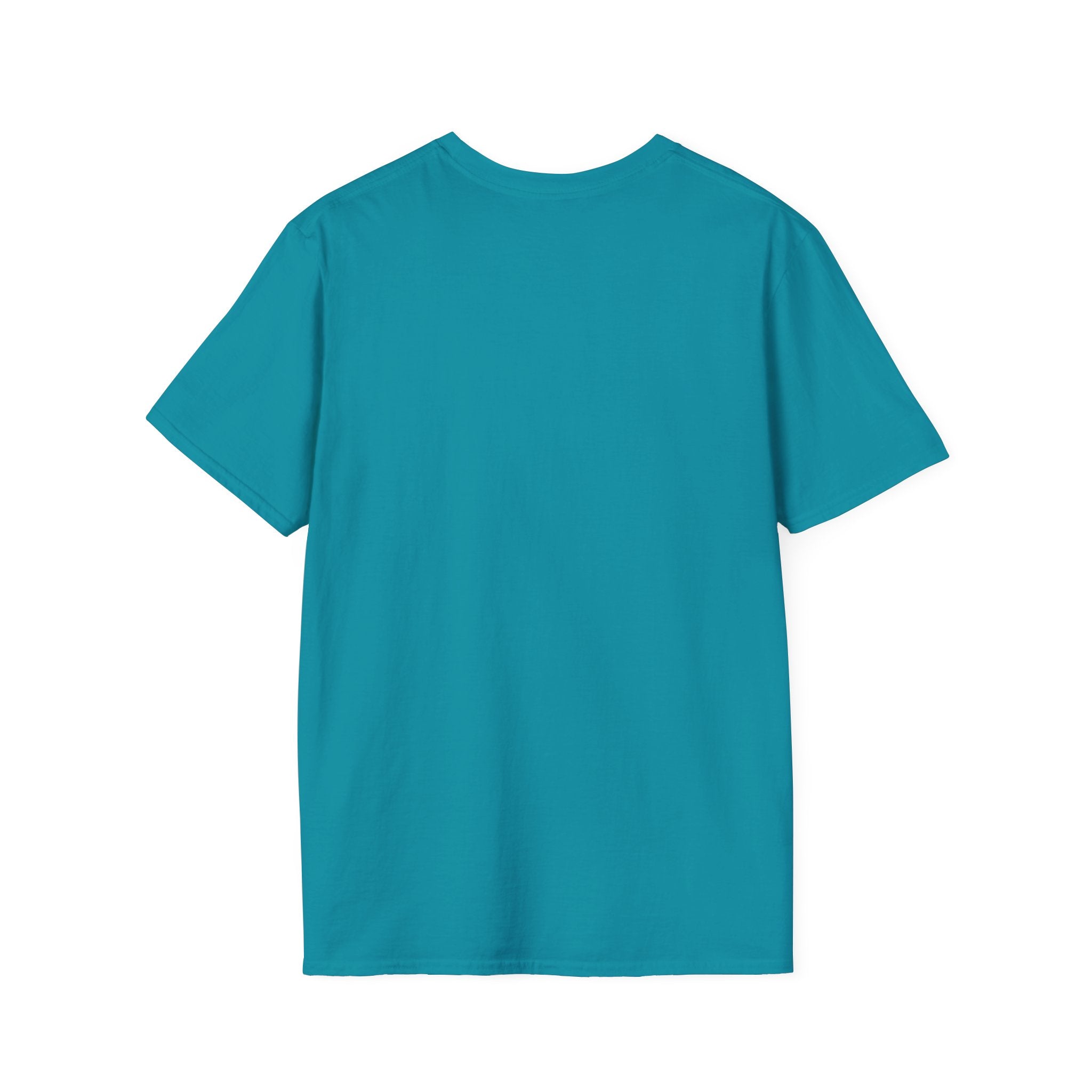 Adventure Mountain T-Shirt — Hiker & Dog Line Art