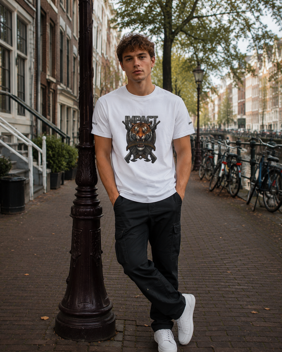 "Vintage Tiger Graphic Tee – Bold & Fierce"