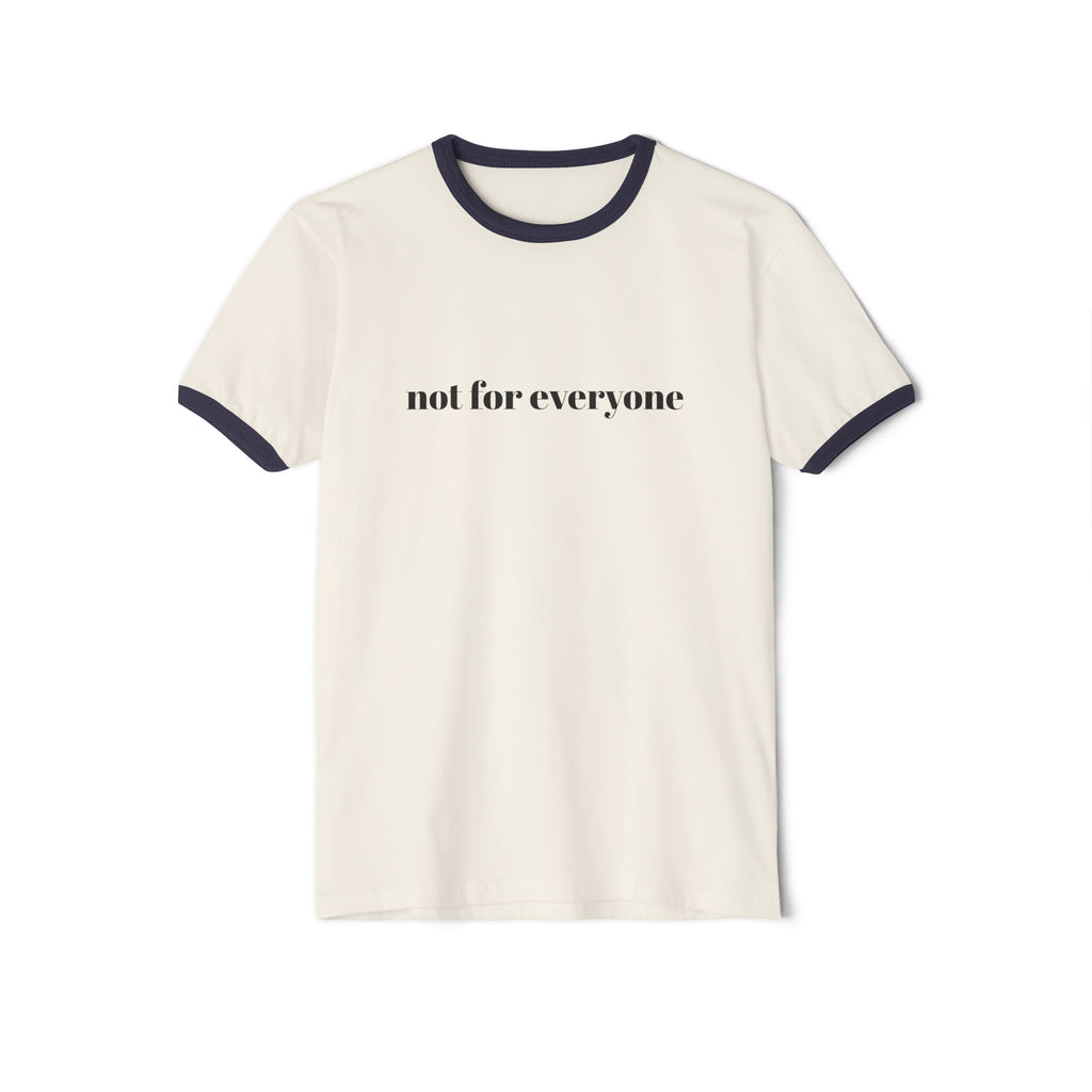 Unisex Cotton Ringer T-Shirt