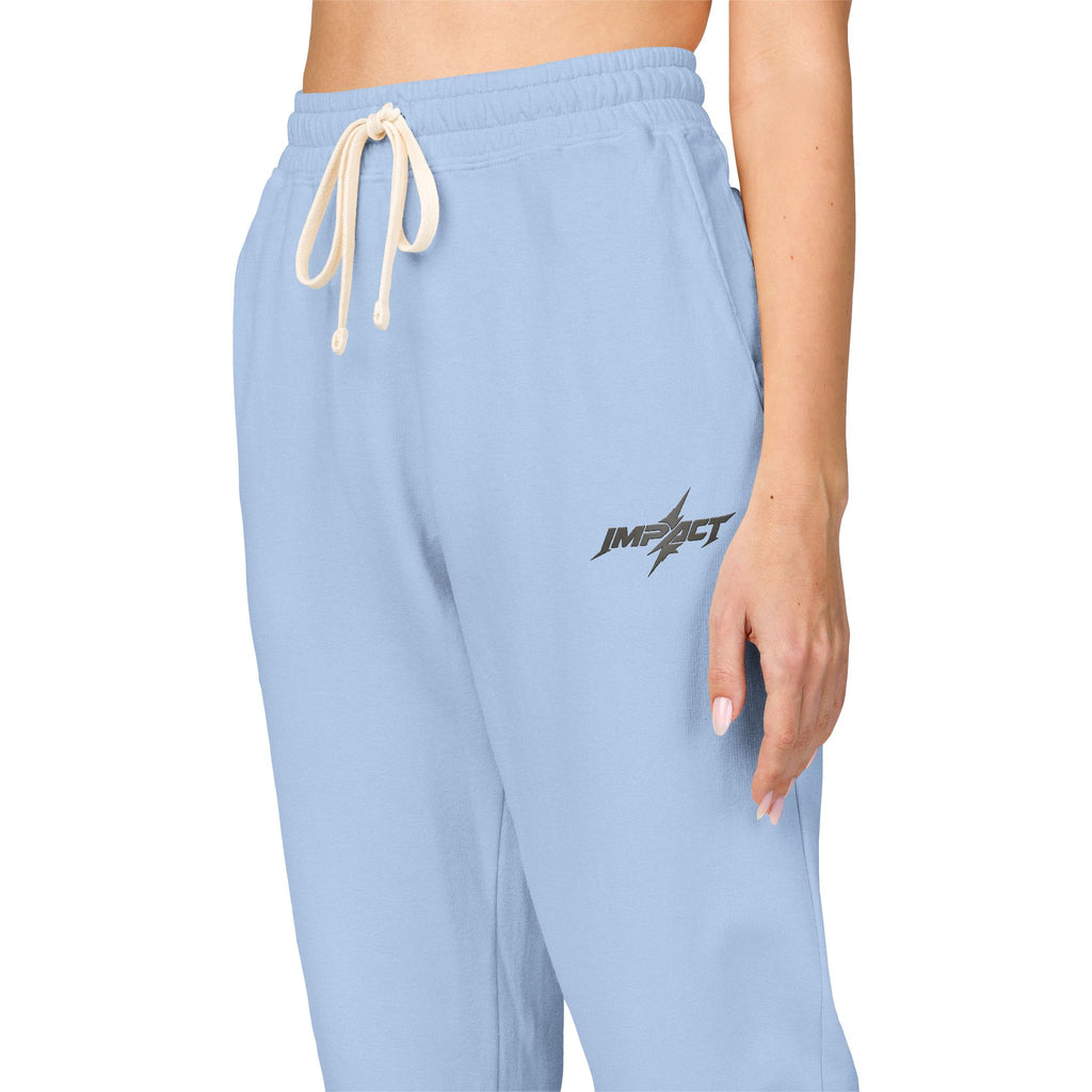 Fleece Sweatpants — Minimal Embroidered Pocket Joggers 100% COTTON