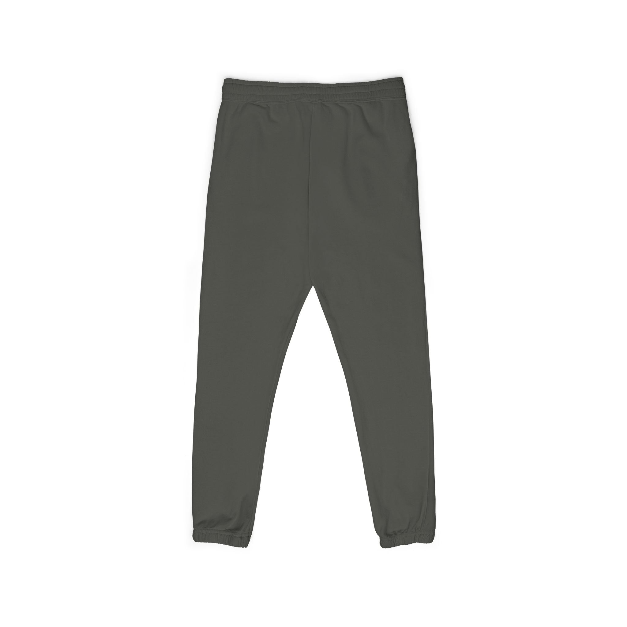 Fleece Sweatpants — Minimal Embroidered Pocket Joggers 100% COTTON
