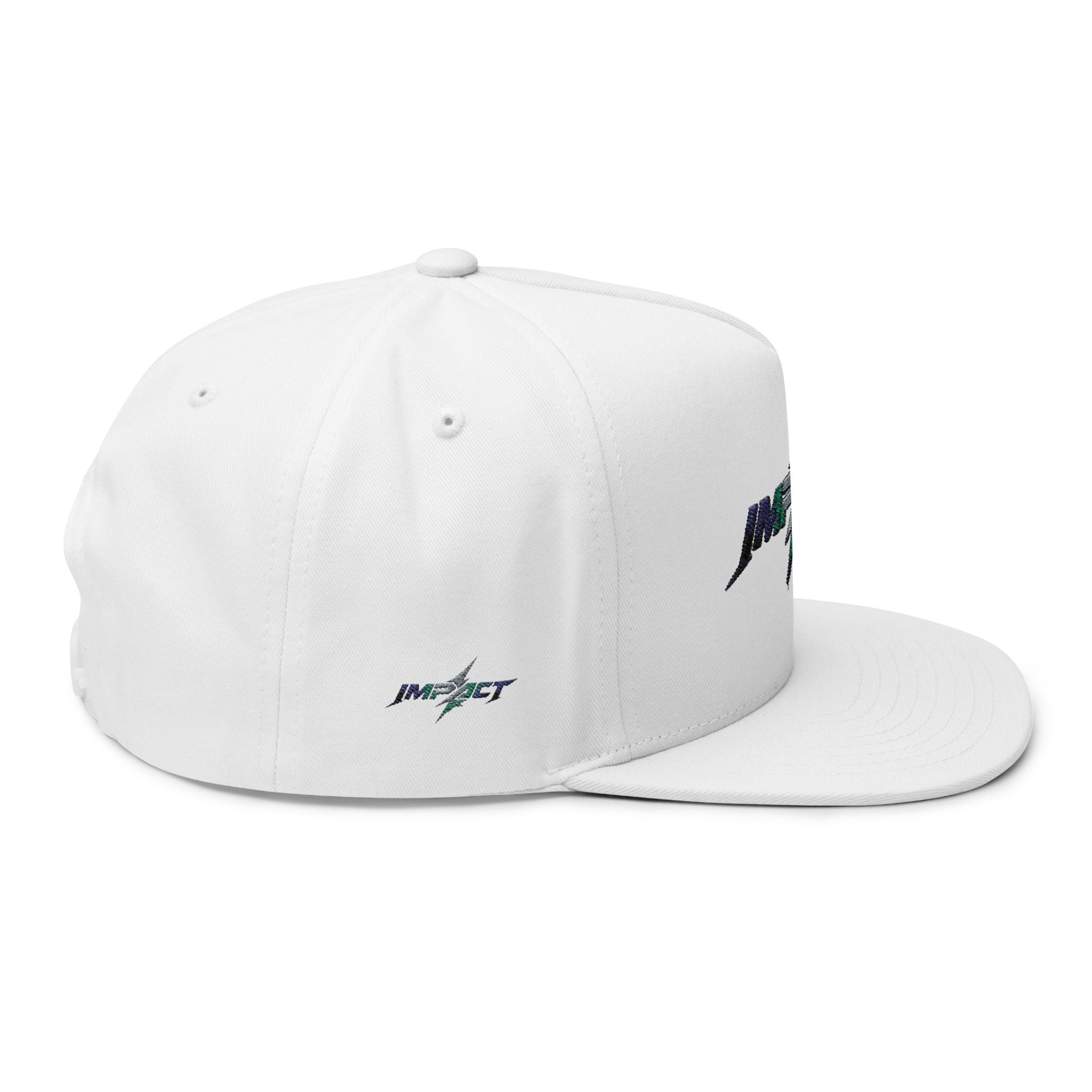 Flat Bill Cap (Embroidery)