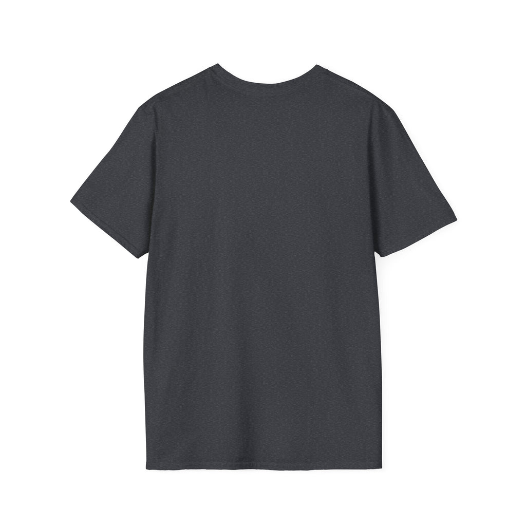 Adventure Mountain T-Shirt — Hiker & Dog Line Art