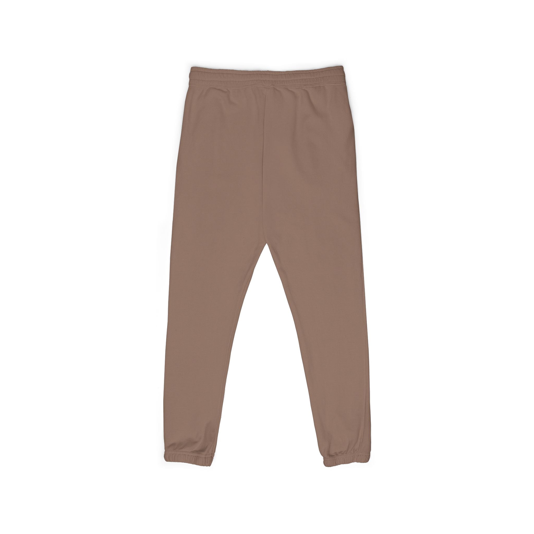 Fleece Sweatpants — Minimal Embroidered Pocket Joggers 100% COTTON