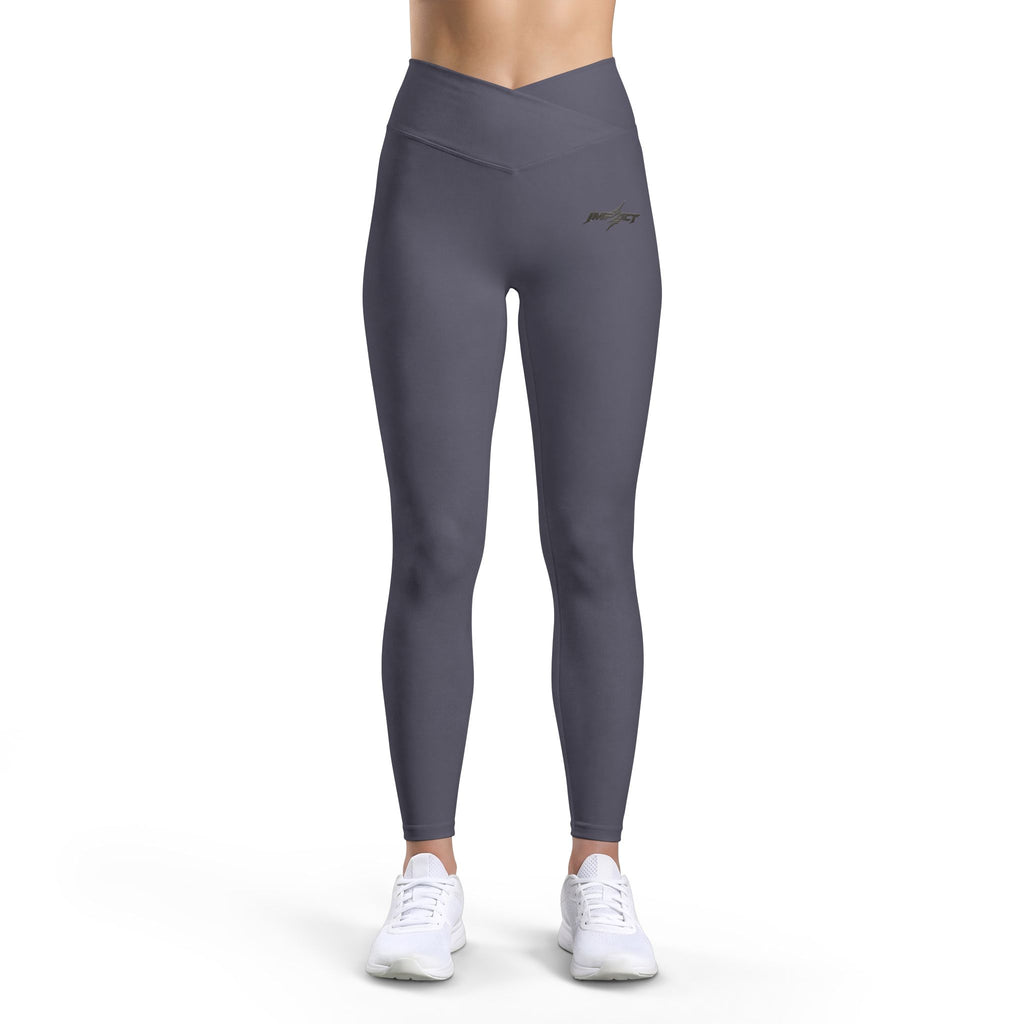 Luxury V-Waist Leggings — High-Rise Athletic Yoga Tights