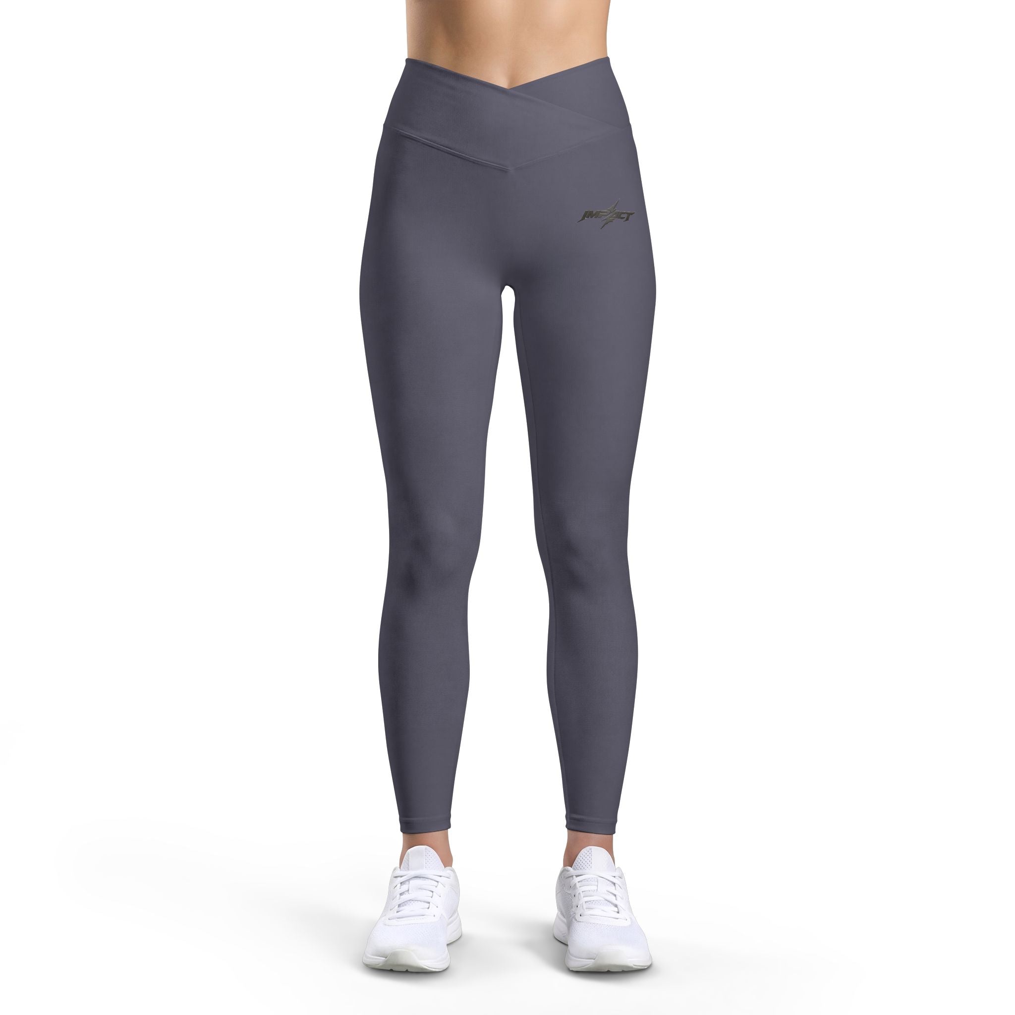 Luxury V-Waist Leggings — High-Rise Athletic Yoga Tights