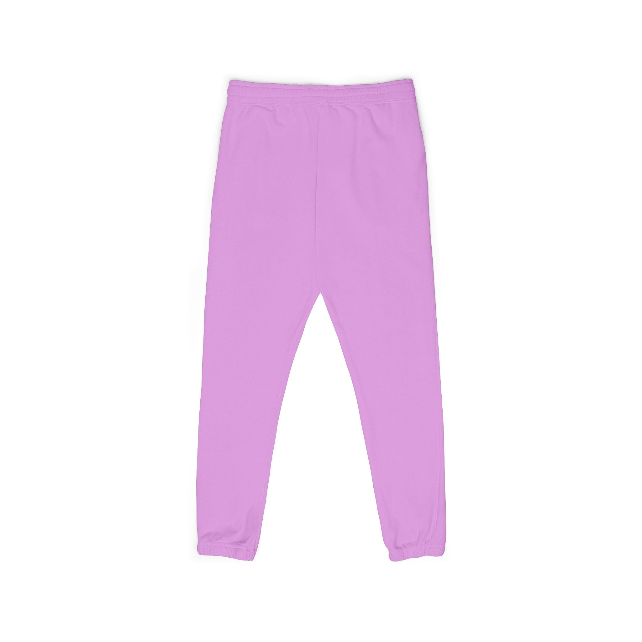 Fleece Sweatpants — Minimal Embroidered Pocket Joggers 100% COTTON