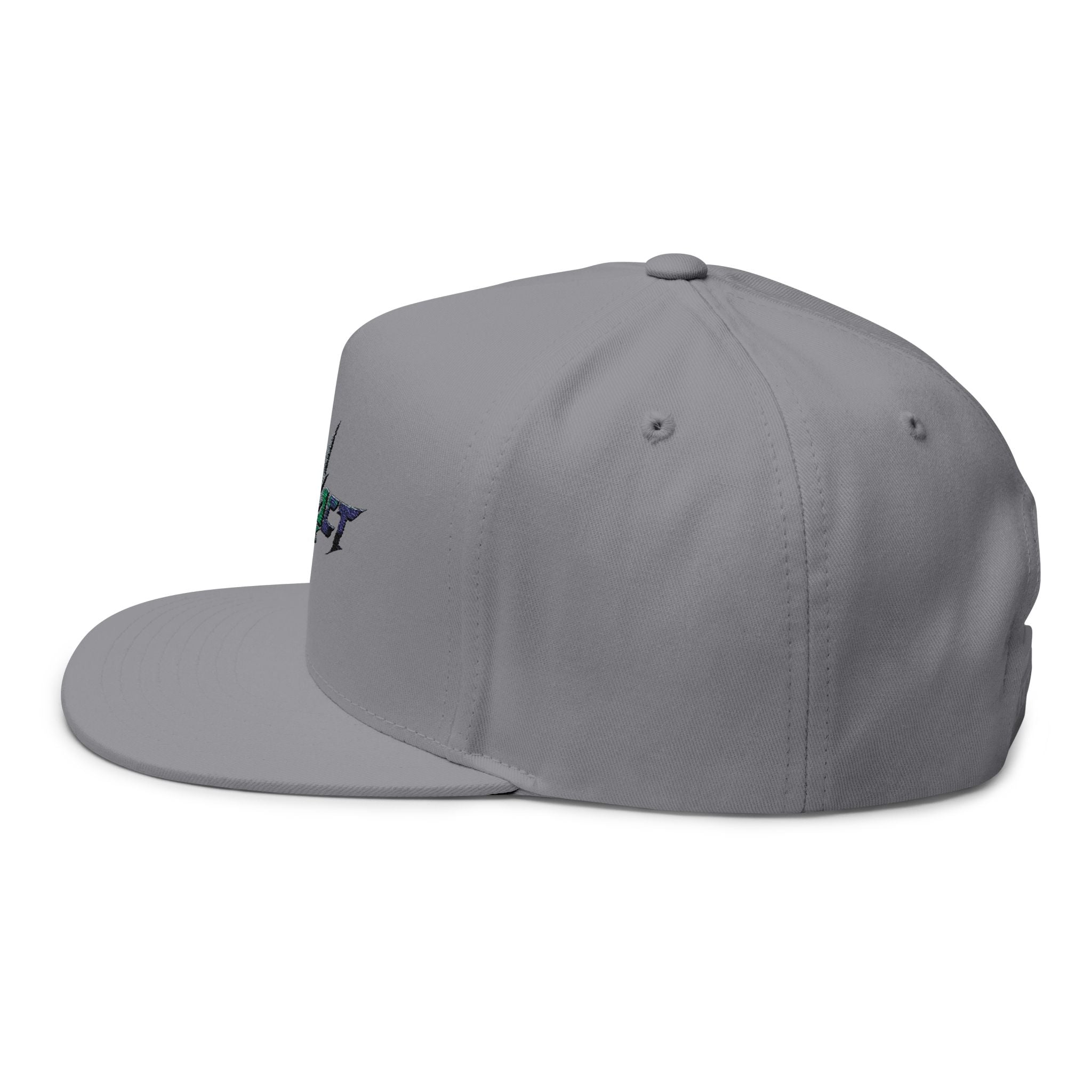 Flat Bill Cap (Embroidery)