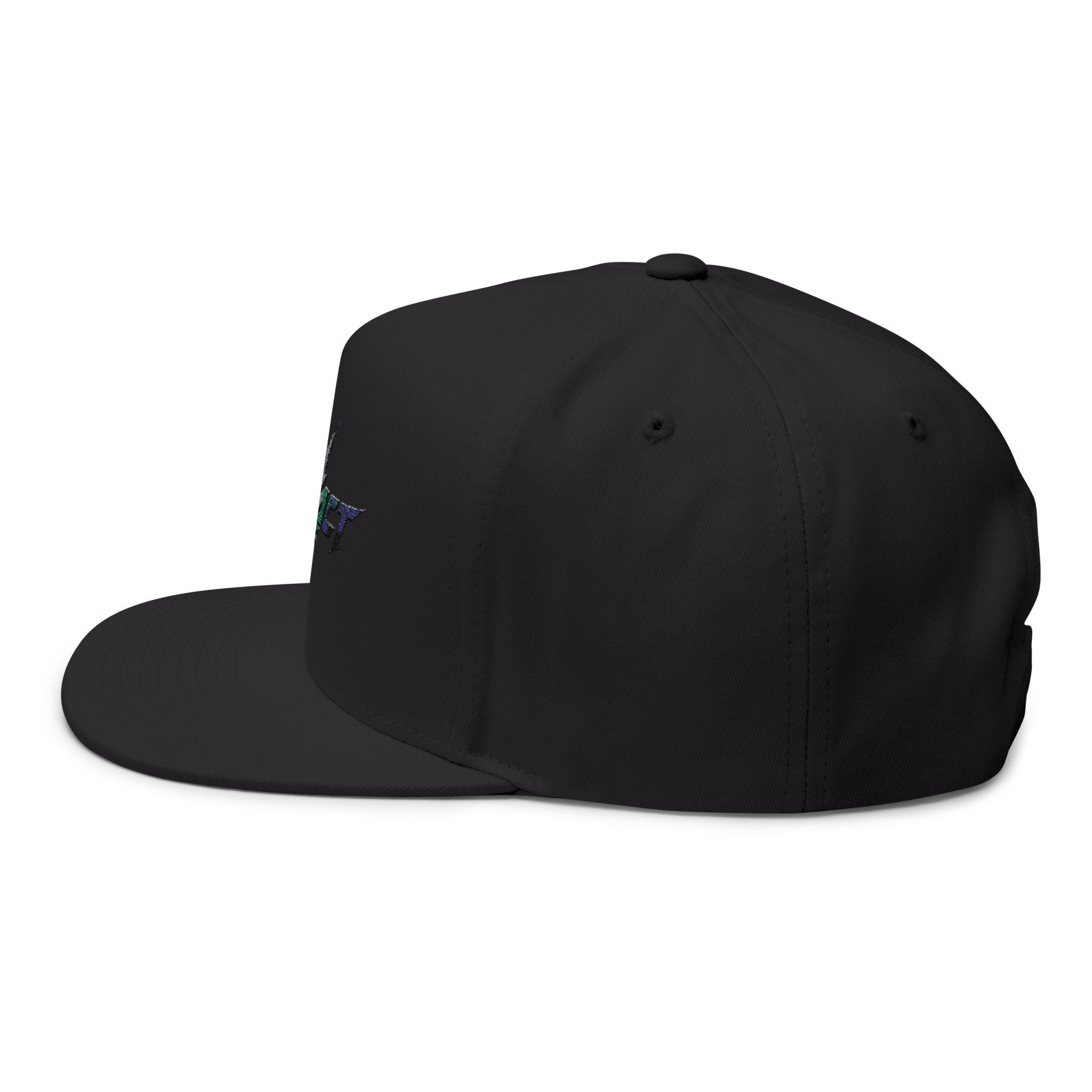Flat Bill Cap (Embroidery)