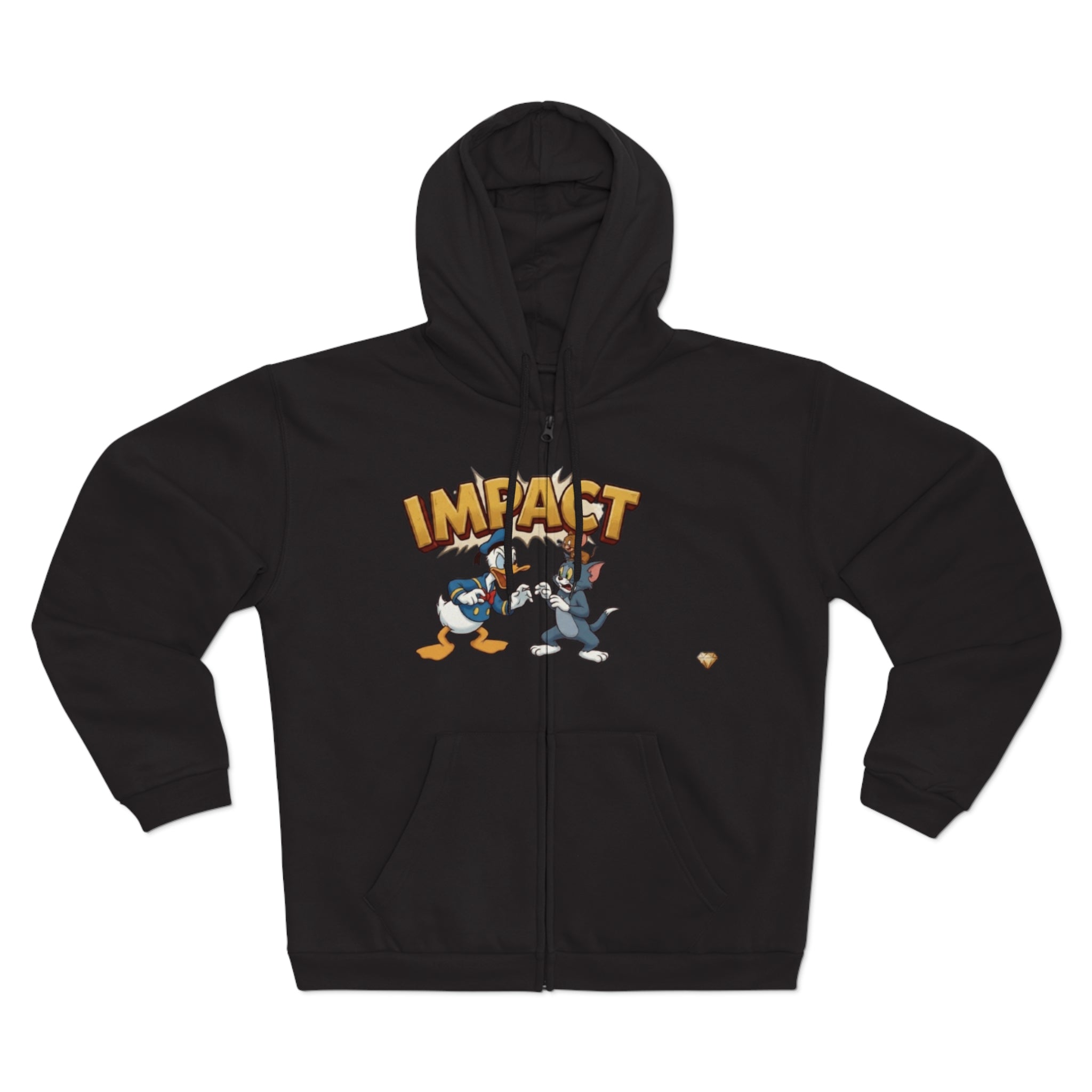 Unisex Hooded Zip Sweatshirt