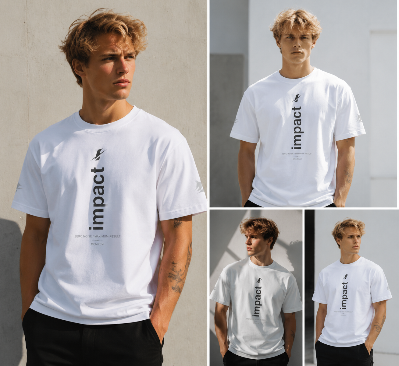 Impact Vertical Graphic T-Shirt