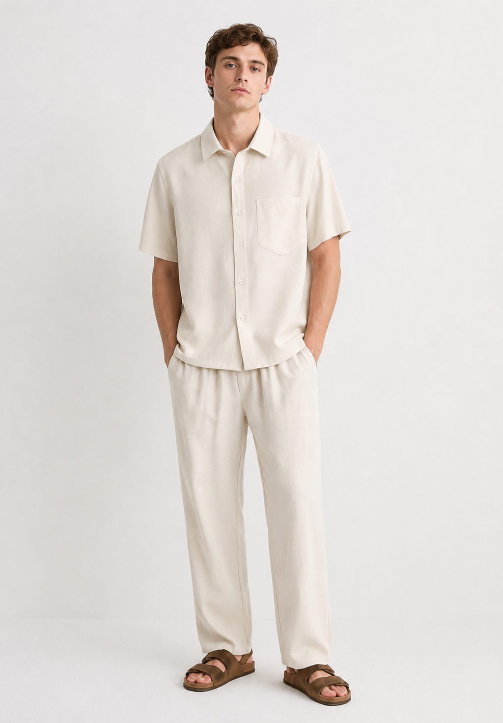 Summer Ice Cotton Suit