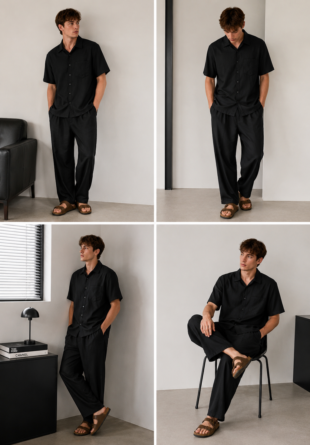 Summer Ice Cotton Suit