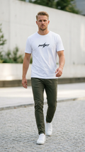 Impact Lightning T-Shirt — Minimal Graphic Logo Tee
